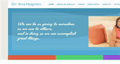Desktop Screenshot of ananogales.com